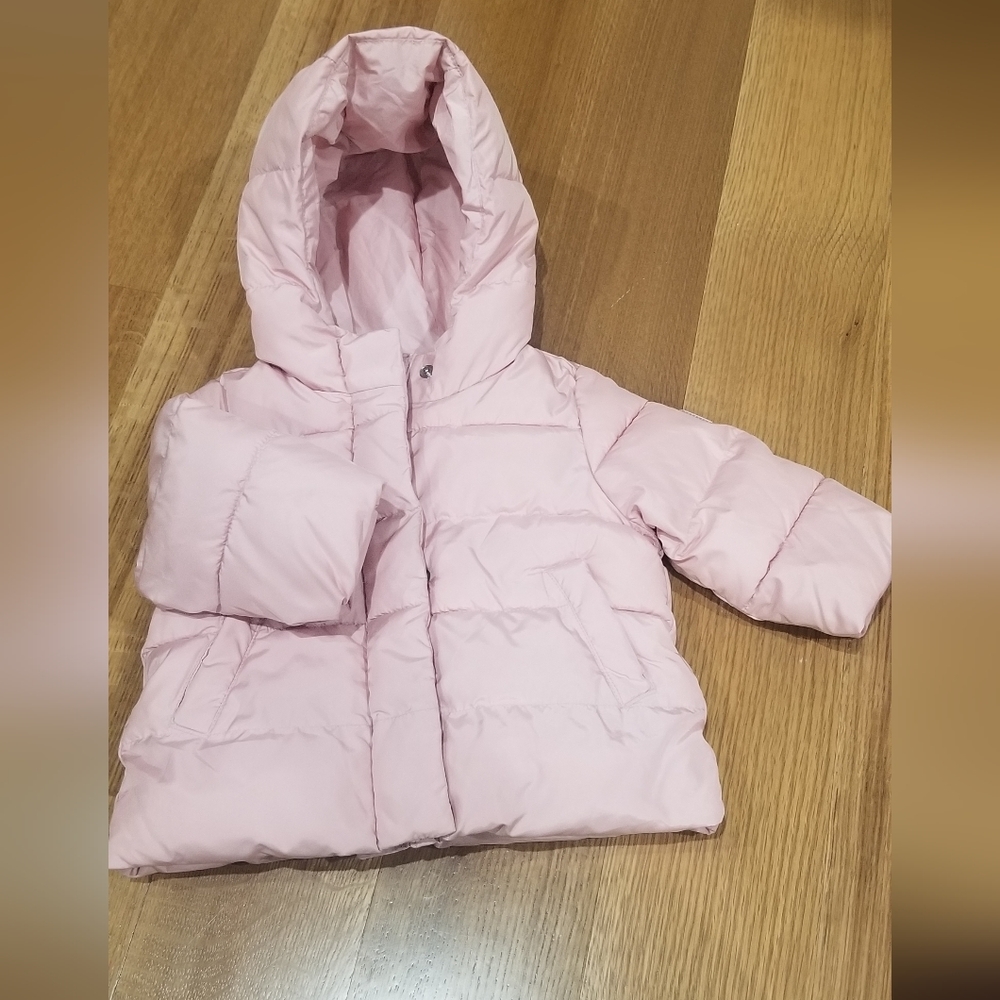 Baby Gap Pink Puffer Jacket 12-18 Months